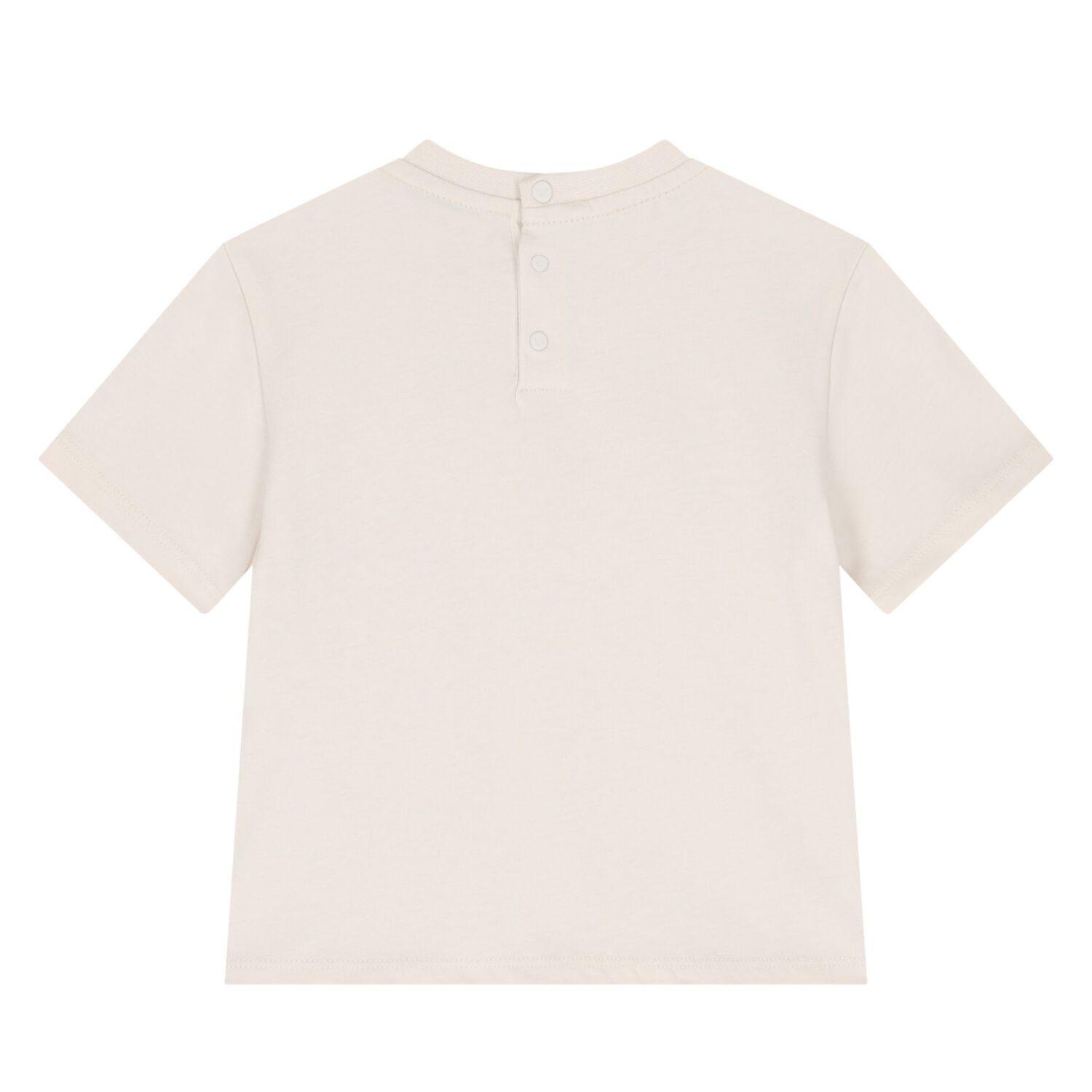 Younger Boys Blue, Ivory & Beige T-Shirts ( 3-Pack ), 1, hi-res