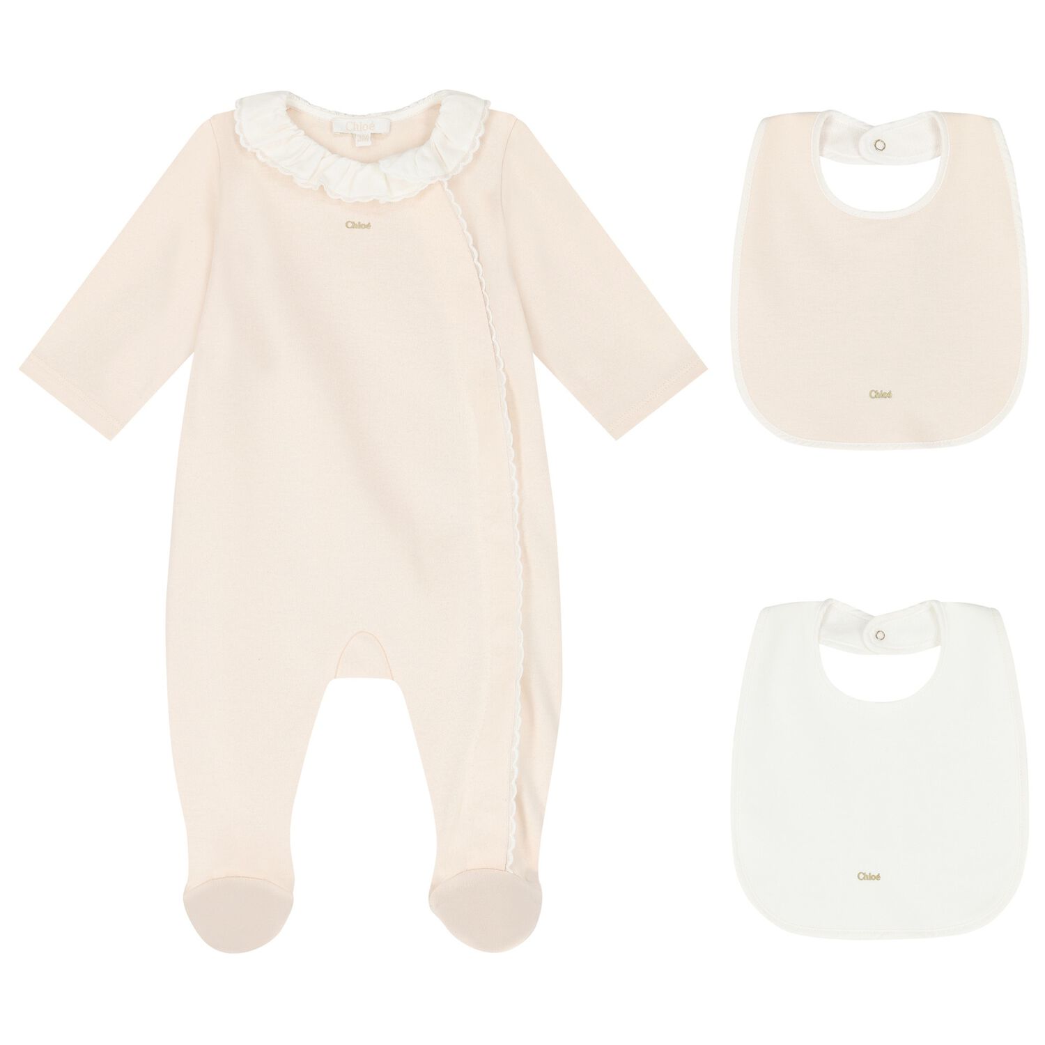 Baby Girls Pink Babygrow Gift Set, 2, hi-res image number null