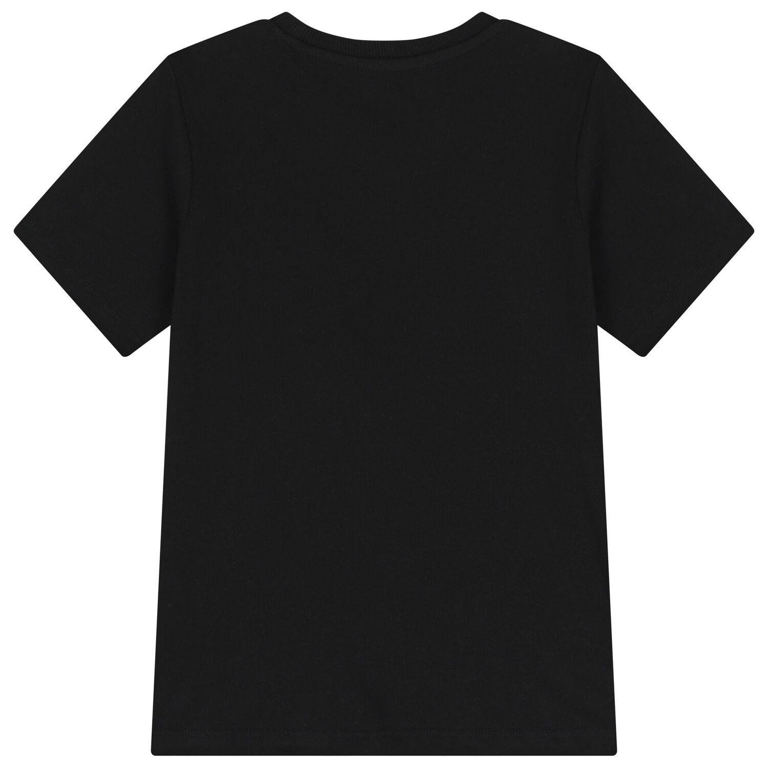 Boys Black Logo T-Shirt, 2, hi-res