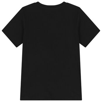 Boys Black Logo T-Shirt