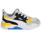 White & Grey X-Ray 2 Square AC Trainers, 1, hi-res