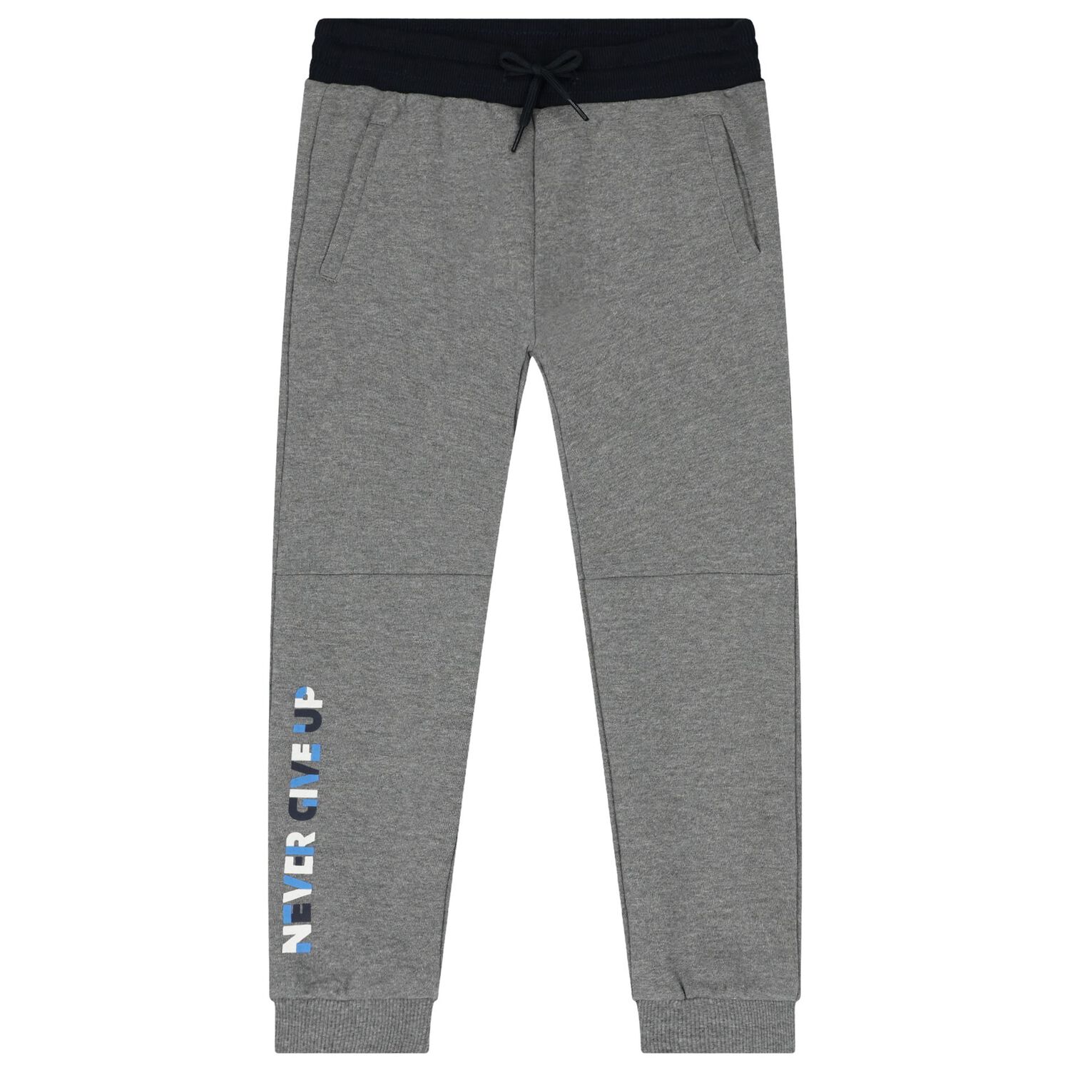 Boys Blue, Grey & Navy Blue Tracksuit Set (3 Piece), 2, hi-res image number null