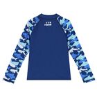 Boys Blue Rash Vest, 1, hi-res