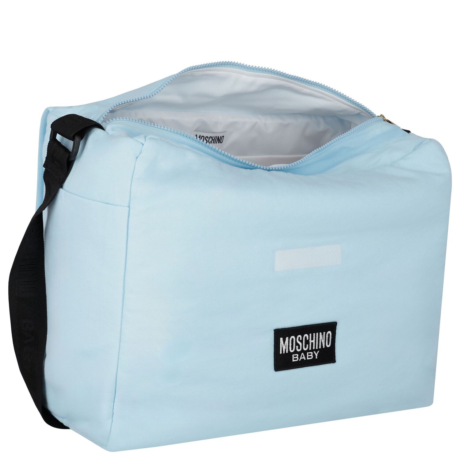 Blue Teddy Bear Logo Baby Changing Bag, 2, hi-res