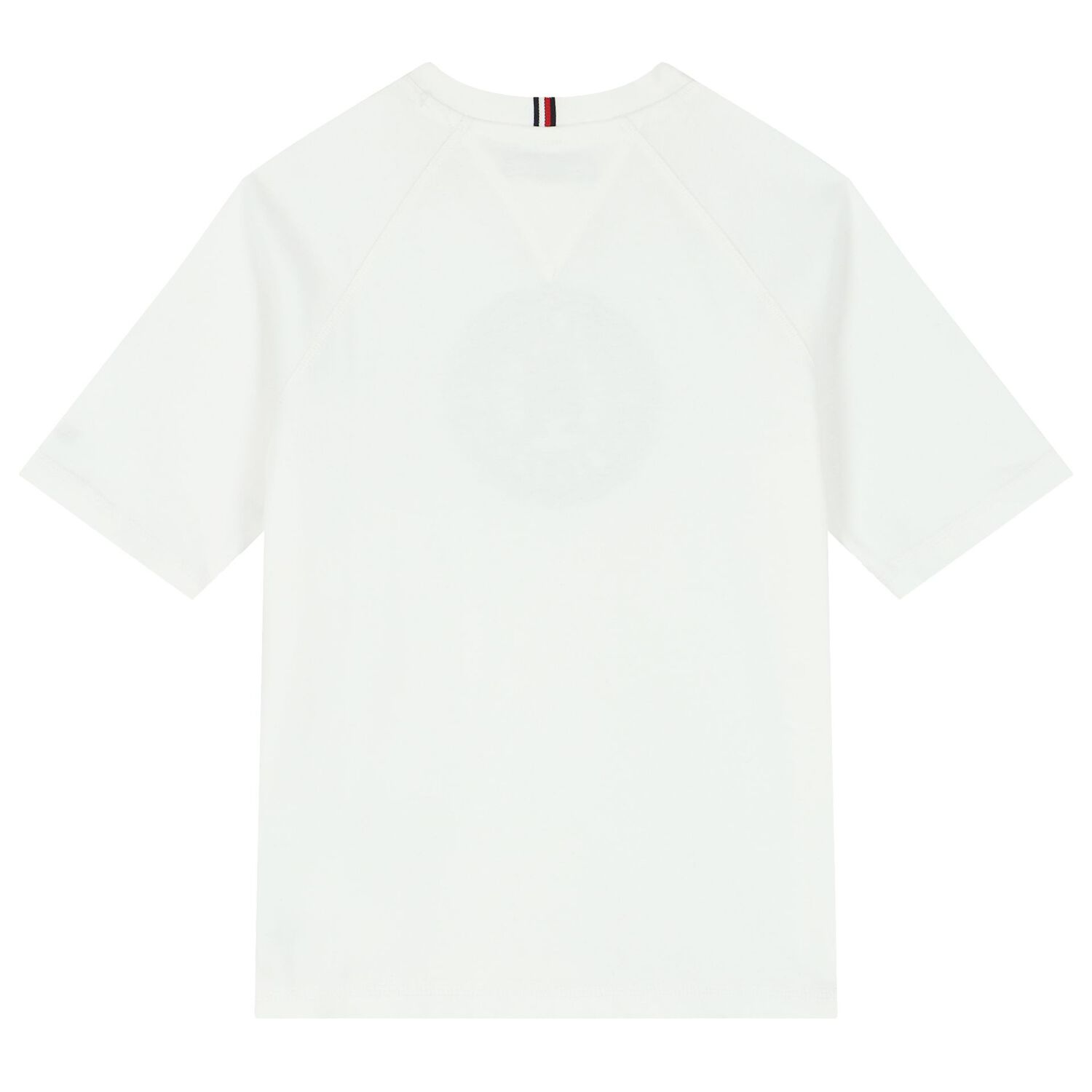 Boys White Logo T-Shirt, 1, hi-res