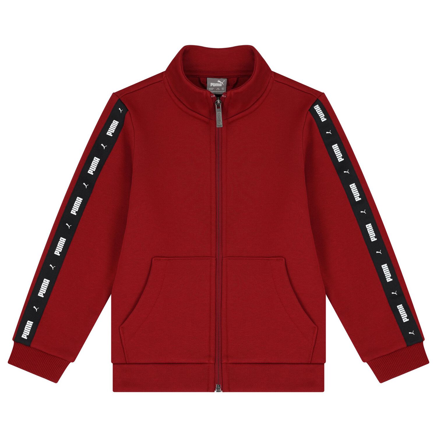 Boys Red & Black Logo Tracksuit, 1, hi-res