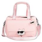 Baby Girls Pink Logo Changing Bag, 2, hi-res