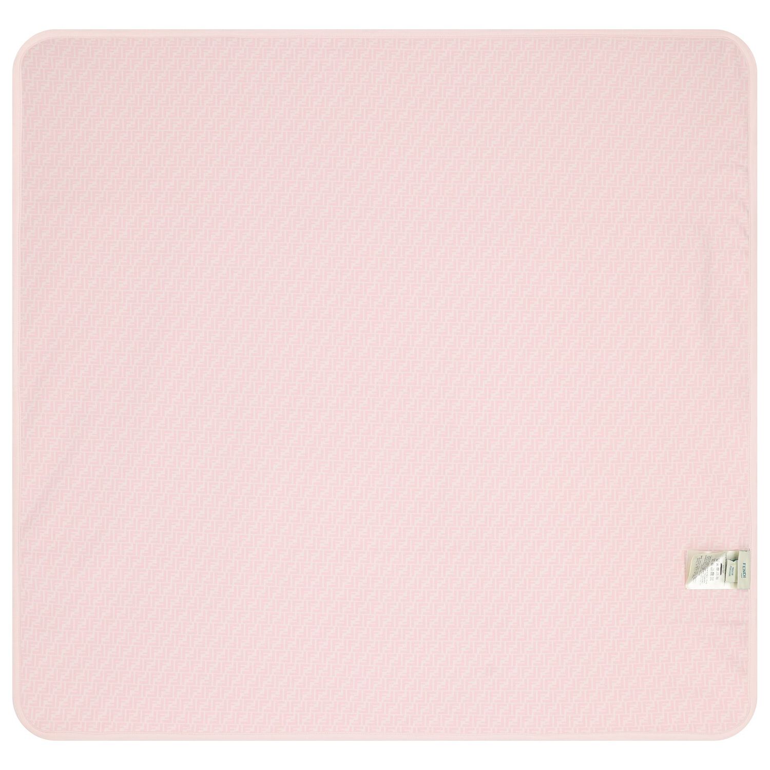 Baby Girls Pink Logo Baby Blanket, 1, hi-res
