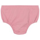 Younger Girls Pink Tulle Dress Set, 1, hi-res