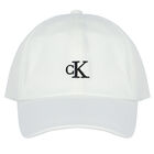White Logo Cap, 4, hi-res