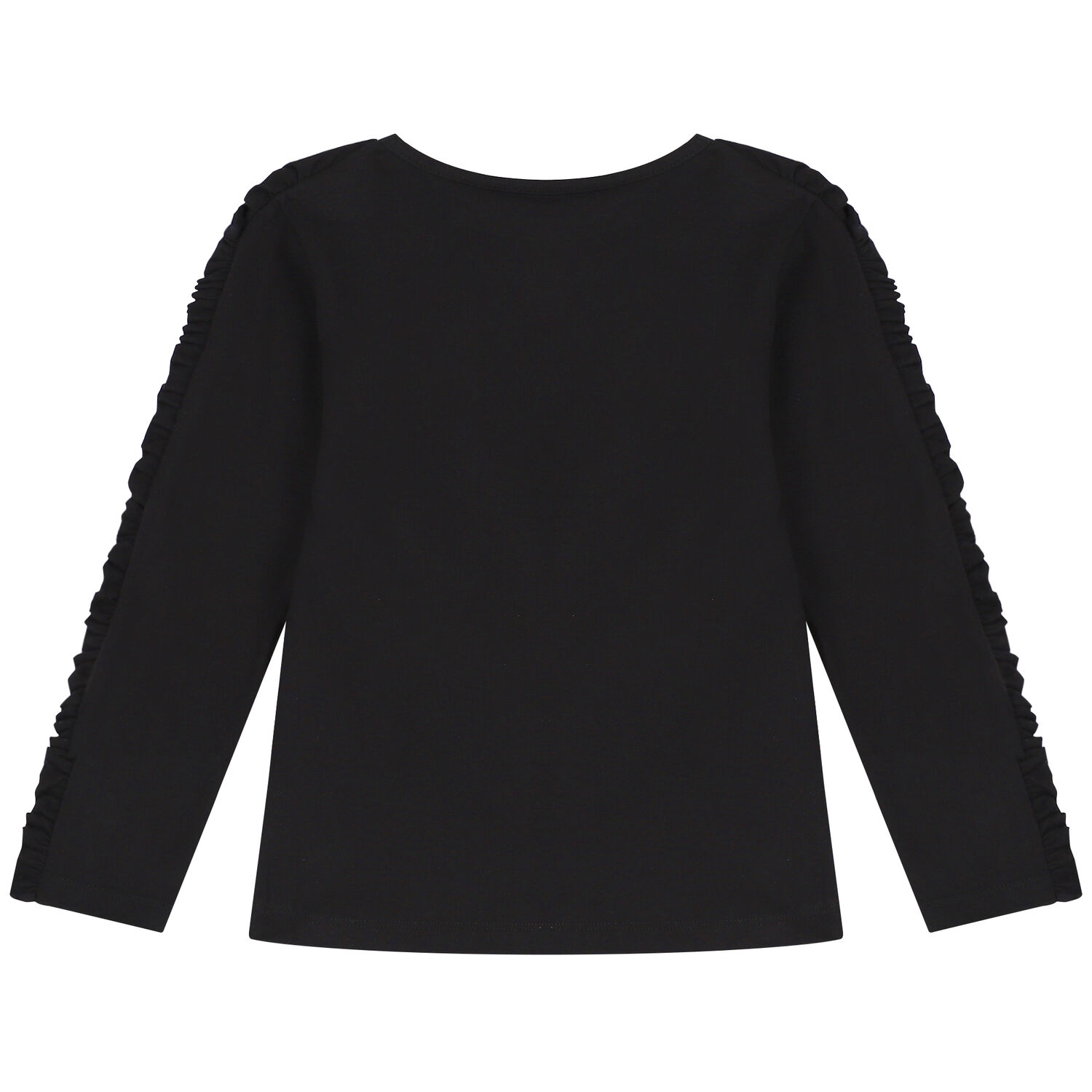 Girls Black Top, 1, hi-res