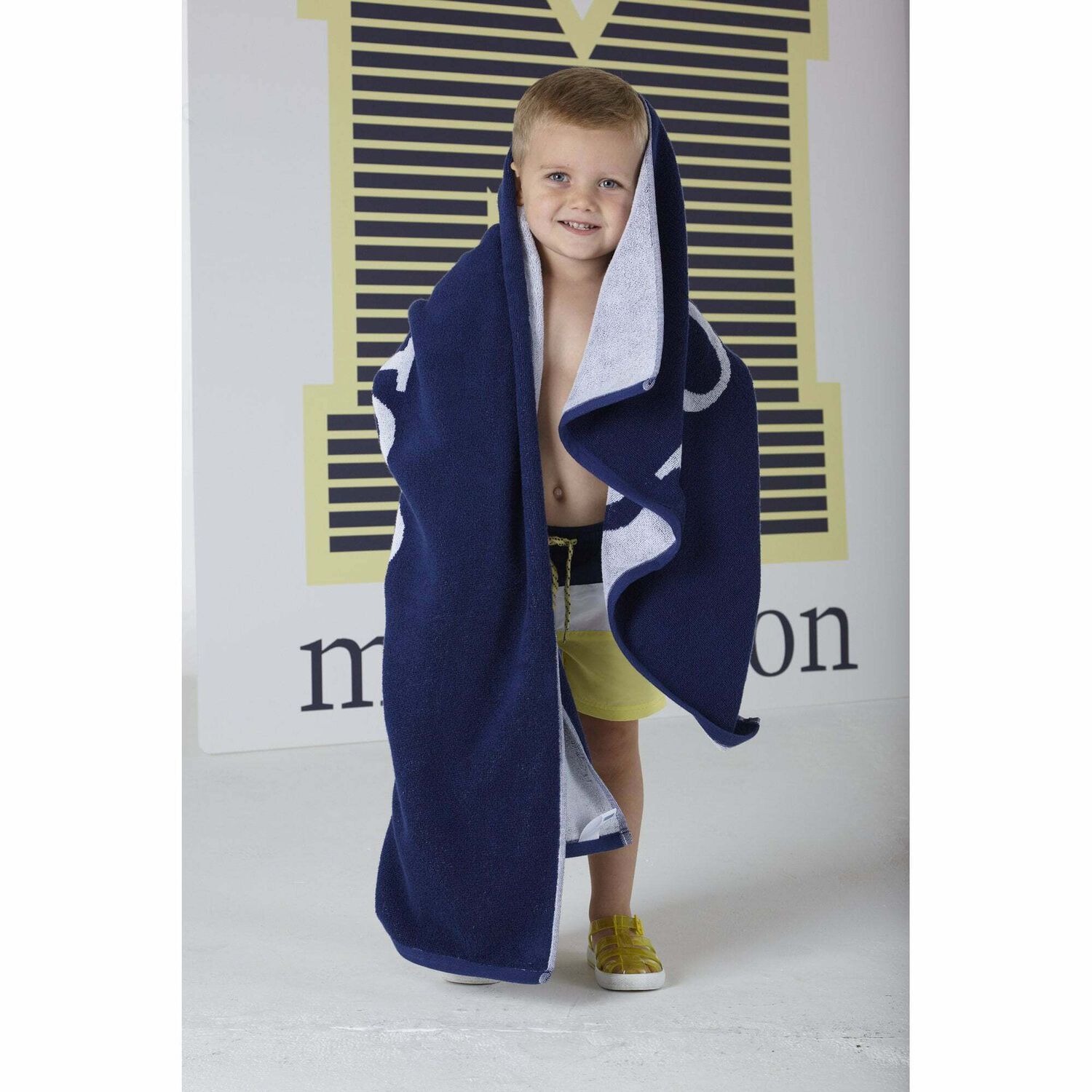 Younger Boys Multi-colored Swim Shorts, 1, hi-res