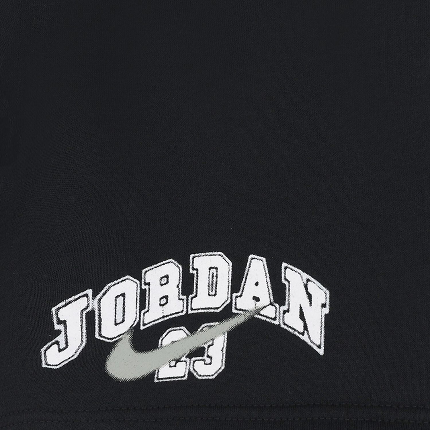 Boys Black Logo Jordan Shorts, 1, hi-res