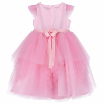 Girls Pink Tulle Dress