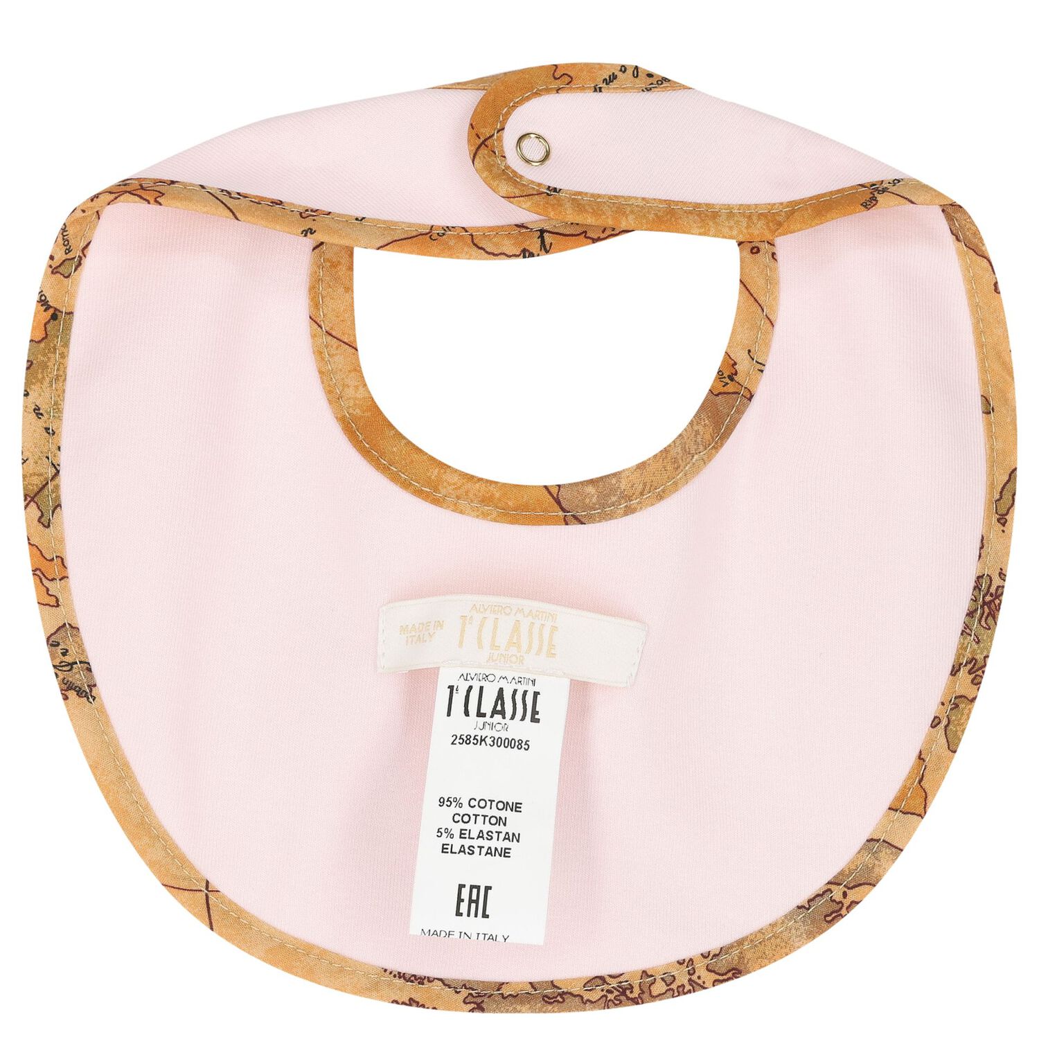 Baby Girls Pink & Beige Geo Map Babygrow Gift Set, 3, hi-res