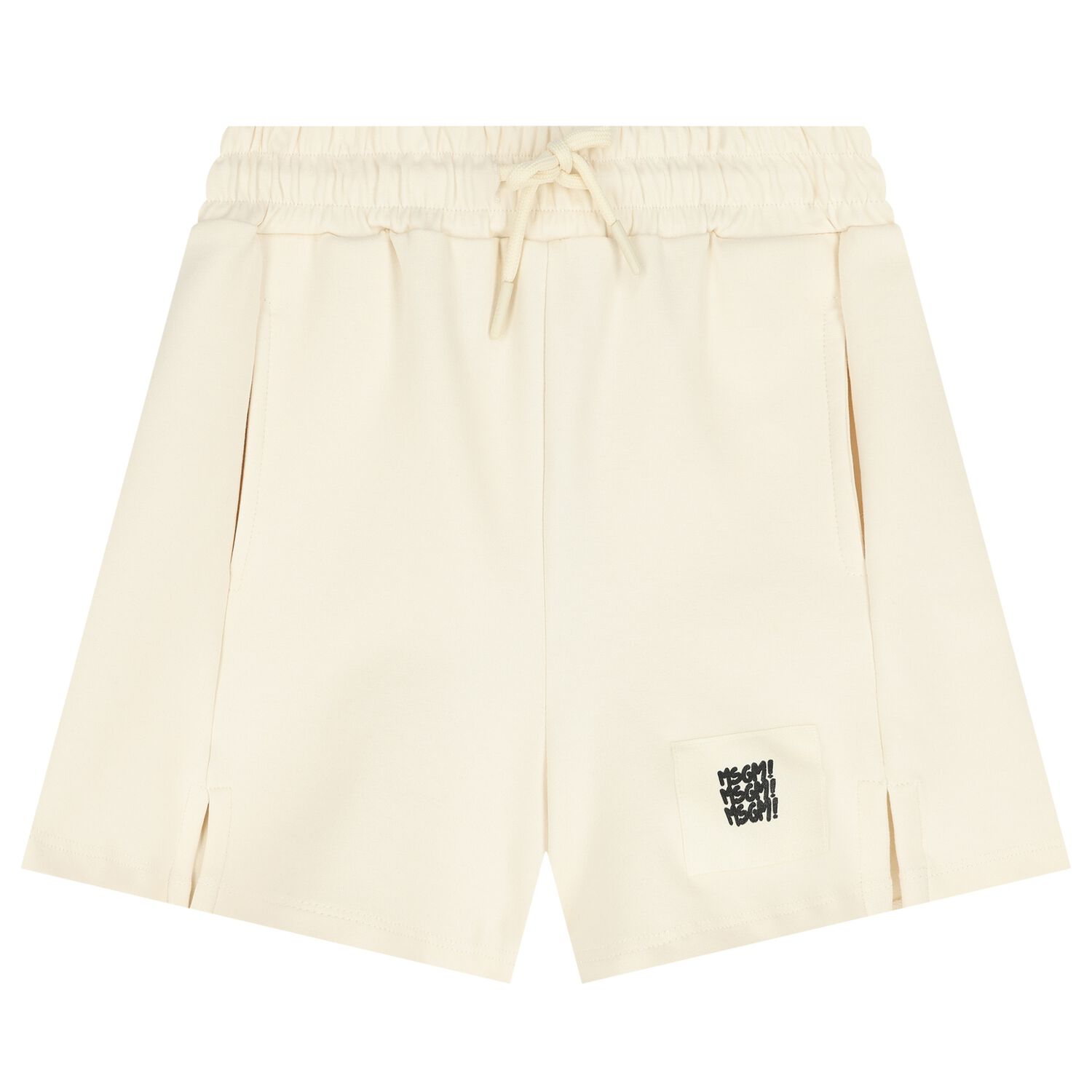 Boys Ivory Logo Shorts, 1, hi-res