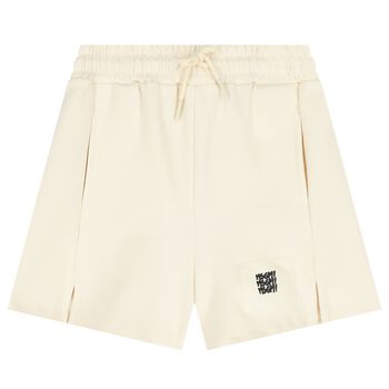 Boys Ivory Logo Shorts