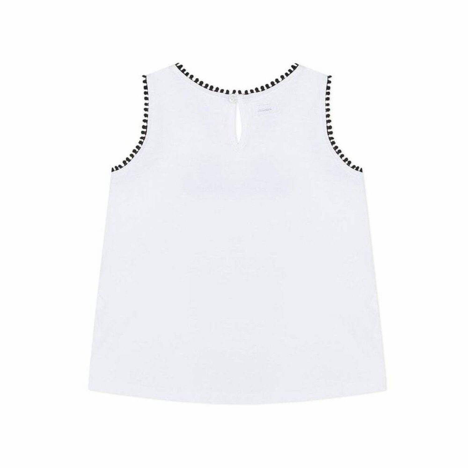 Girls White Top, 1, hi-res image number null