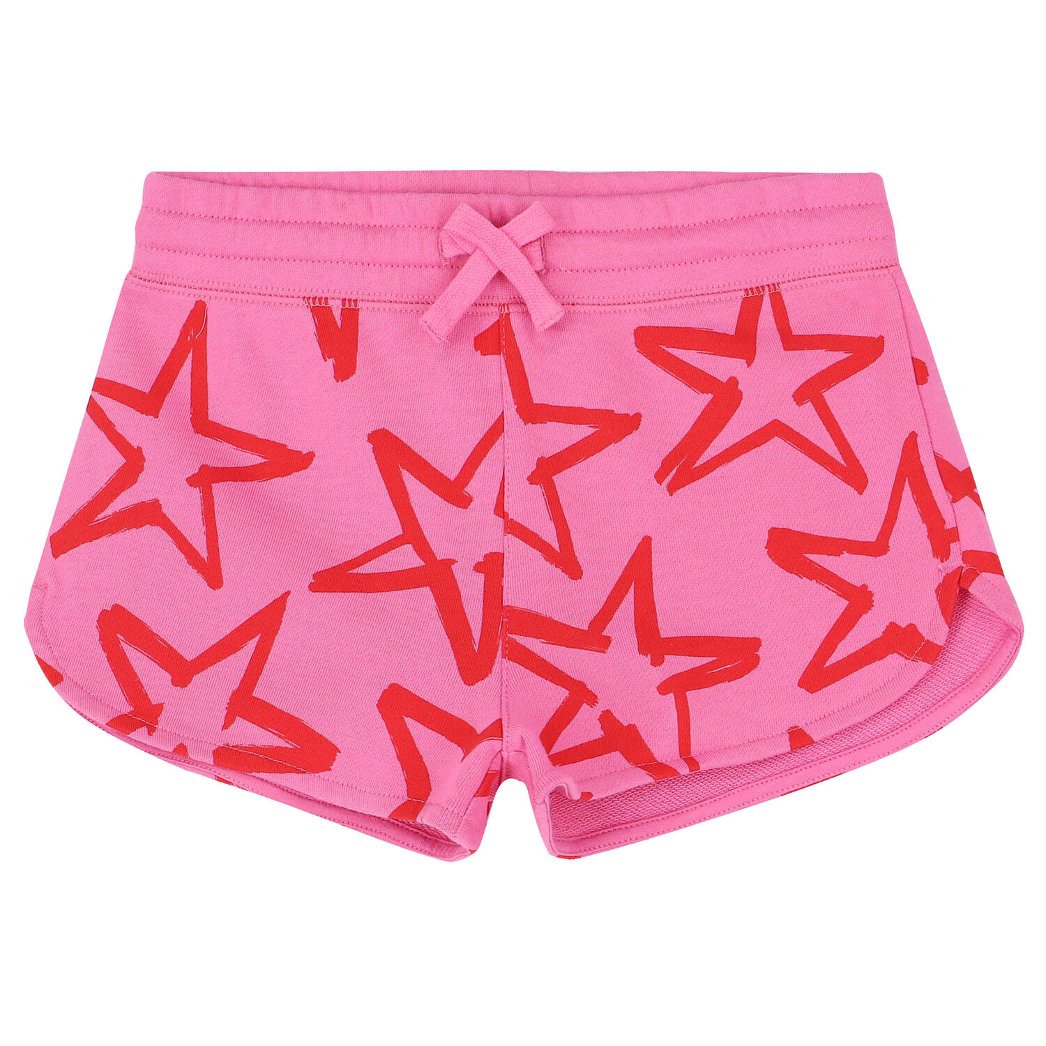 Girls Pink Stars Shorts, 1, hi-res image number null