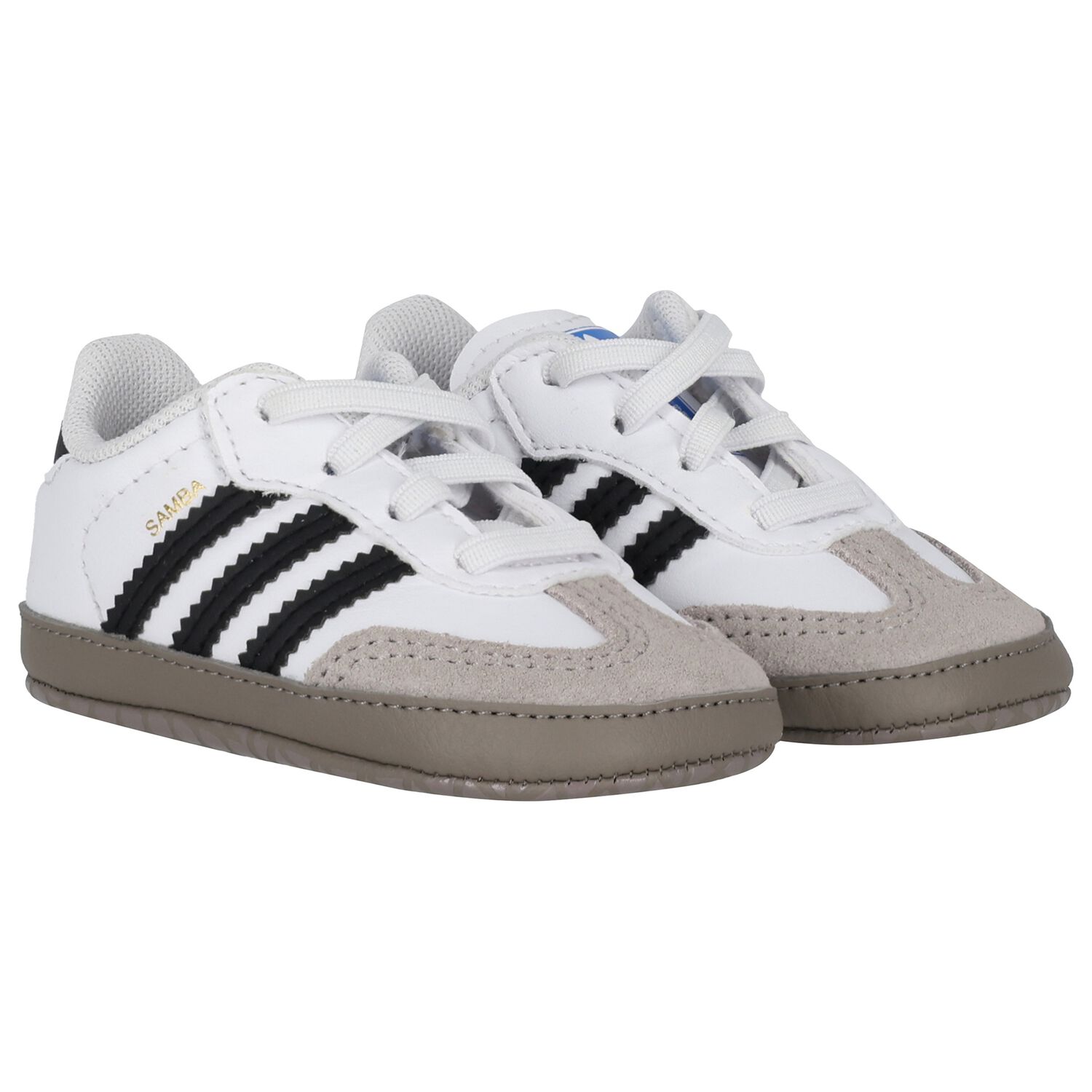 White Samba OG Baby Pre Walker Shoes, 1, hi-res