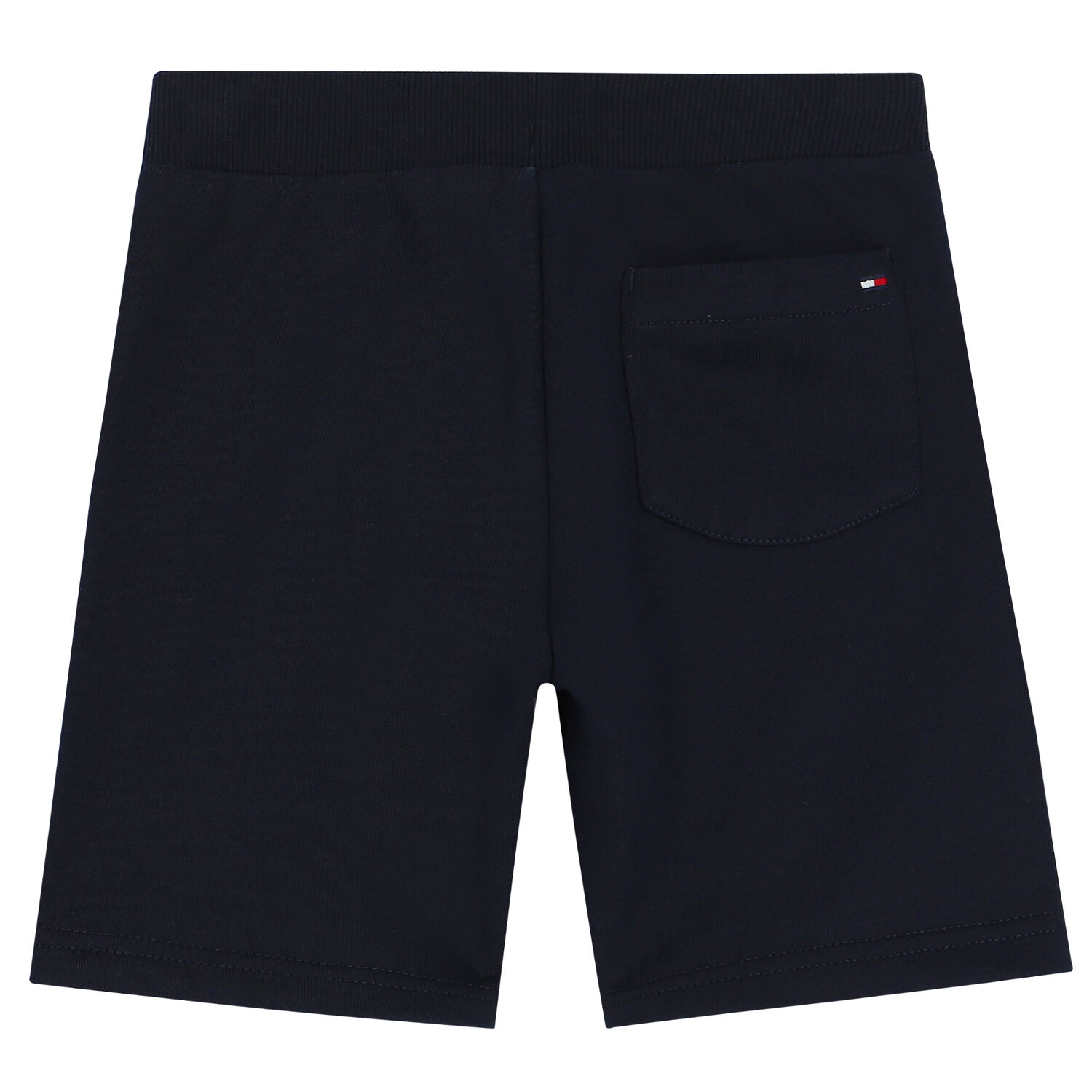 Boys Navy Blue Logo Shorts, 2, hi-res