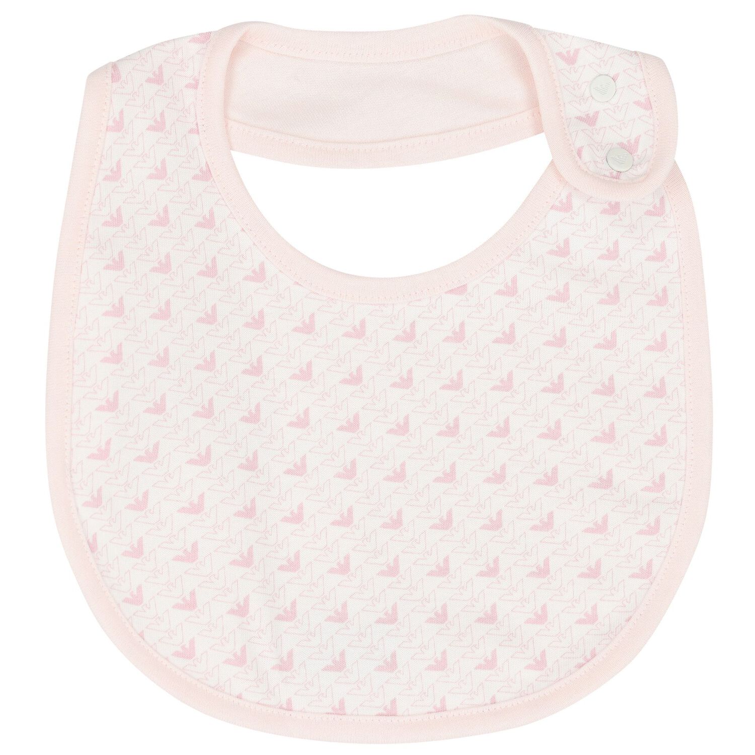 Baby Girls Pink Logo Babygrow Set, 1, hi-res image number null
