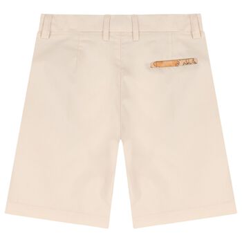 Boys Beige Shorts