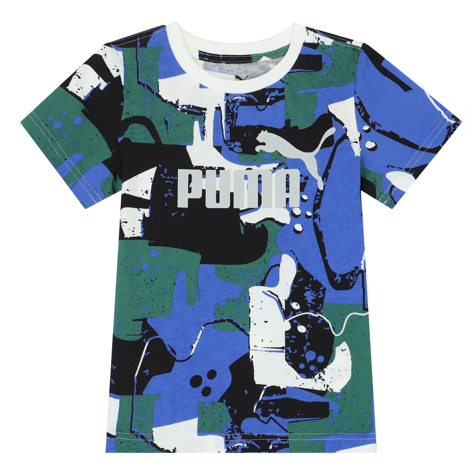 Boys Multi-Colored Logo T-Shirt, 1, hi-res