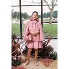 Girls Pink Faux Fur Handbag, 1, hi-res