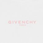 Younger Girls White Logo T-Shirt, 1, hi-res
