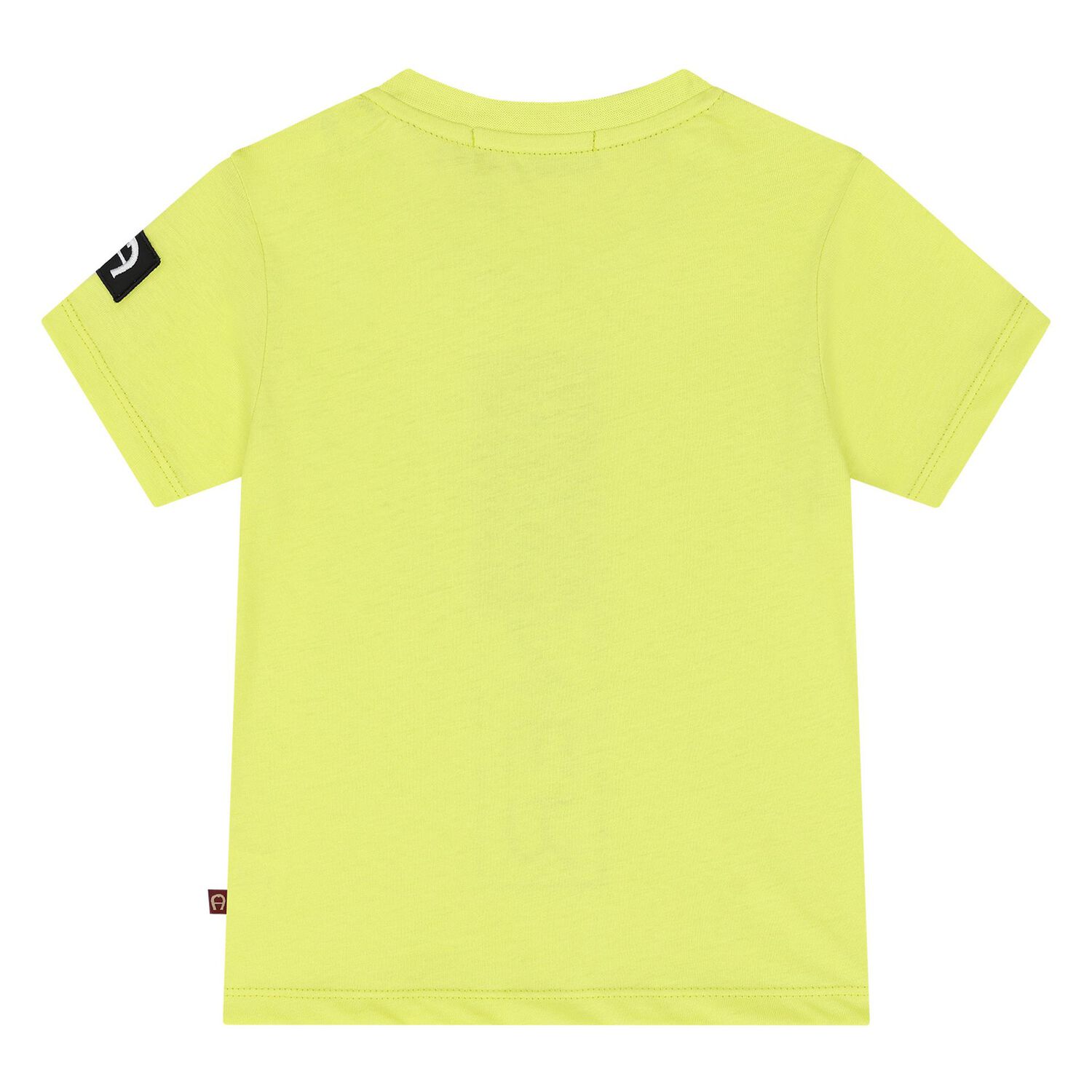 Younger Boys Green Logo T-Shirt, 2, hi-res