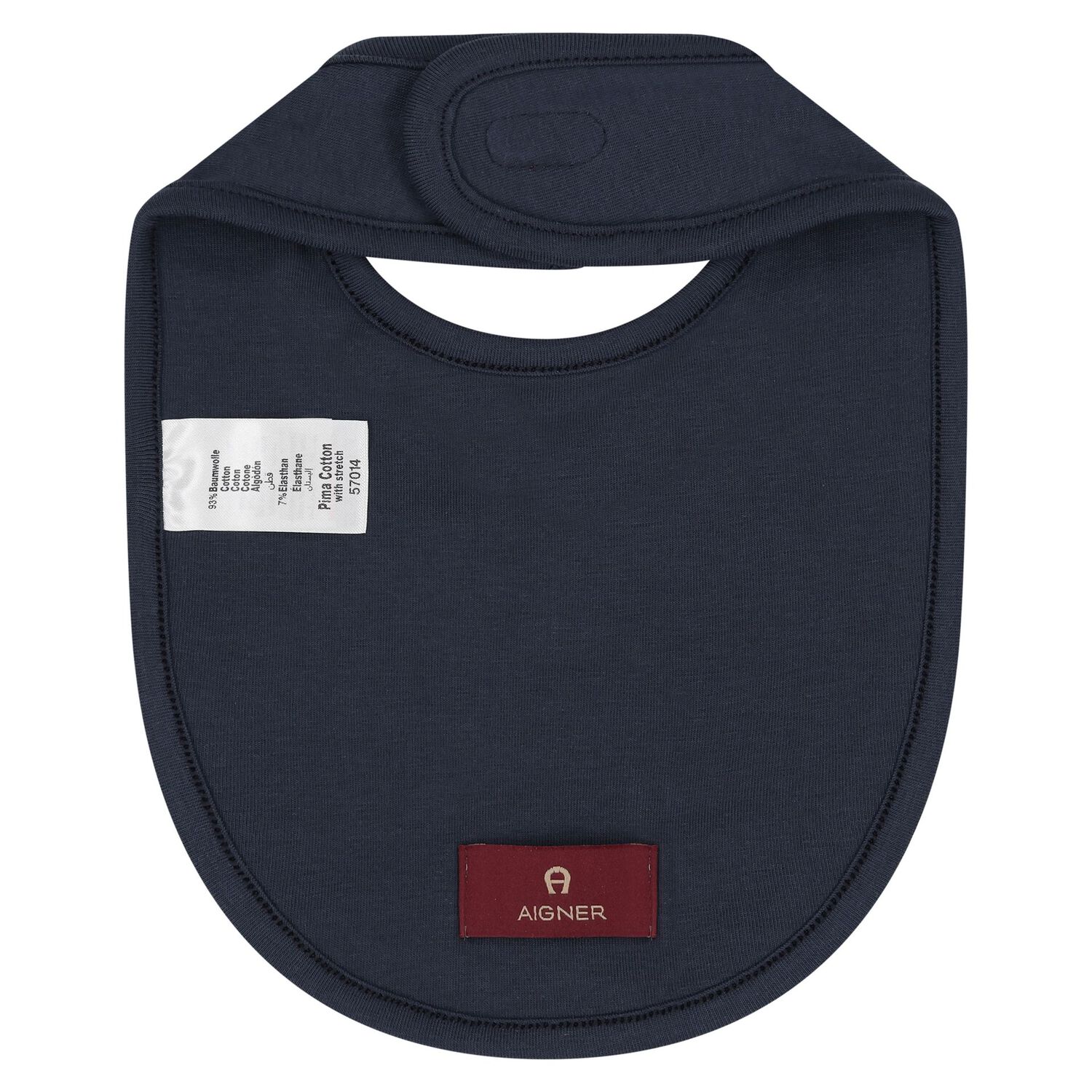 Boys Navy Blue & Gold Babygrow, Hat & Bib Gift Set, 1, hi-res