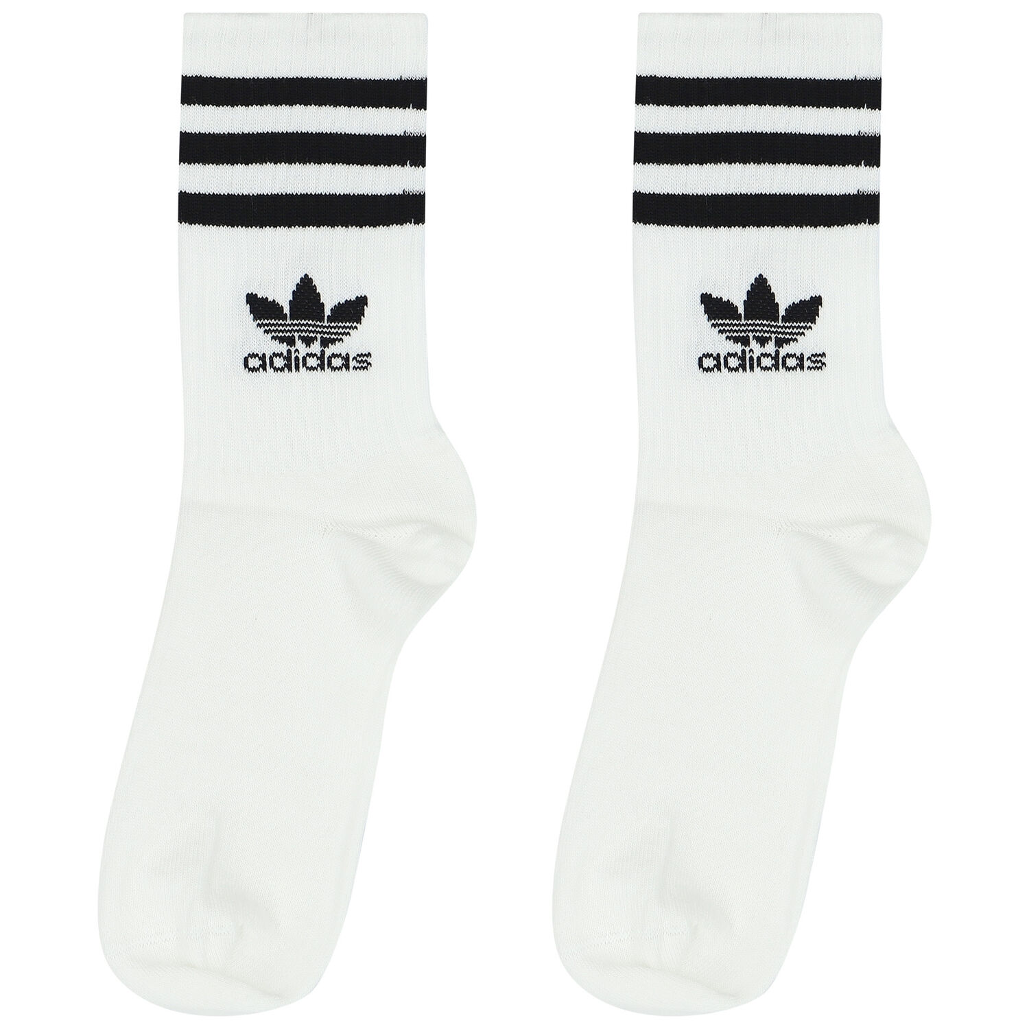 White Logo Crew Socks ( 3-Pack ), 1, hi-res image number null