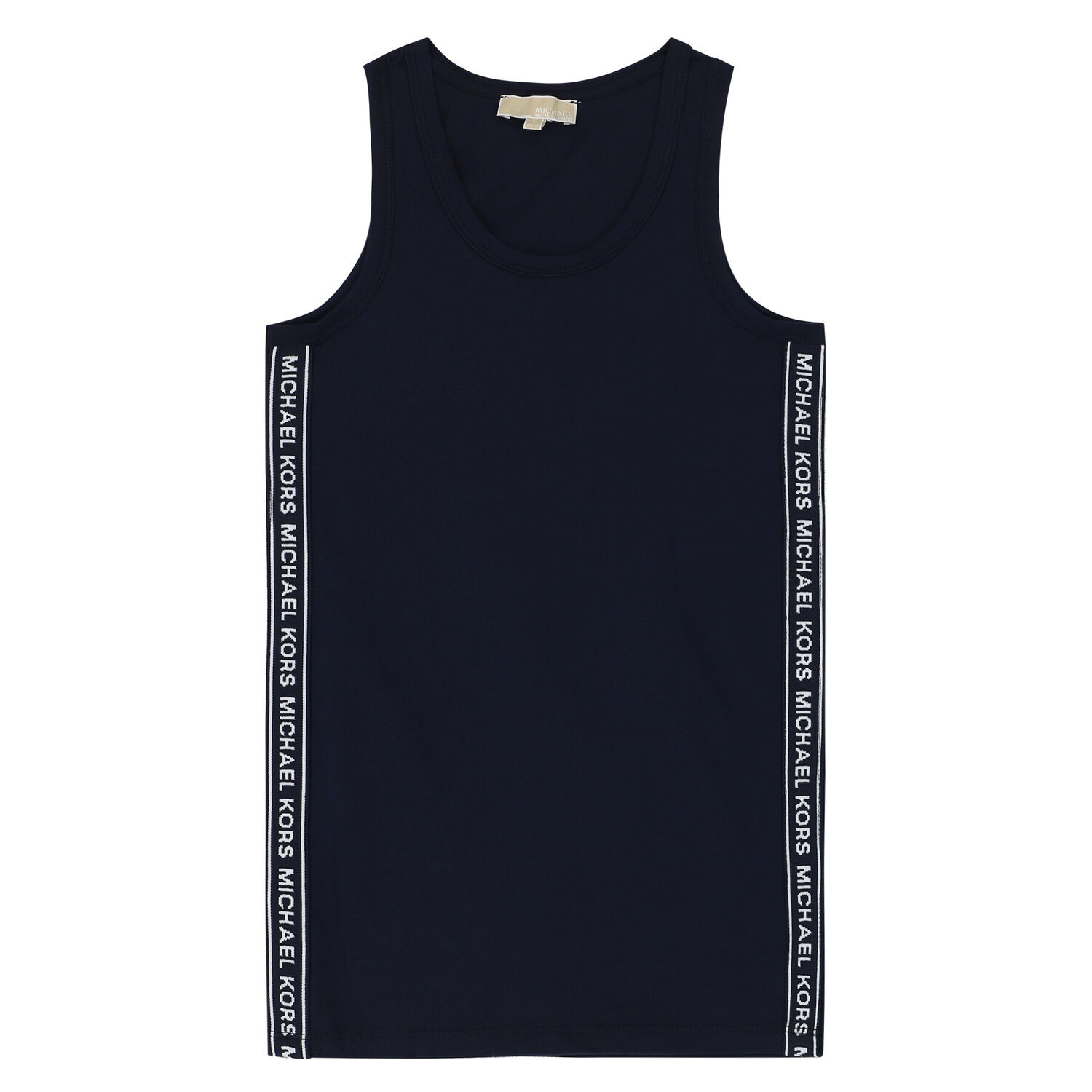 Girls Navy Logo Dress, 1, hi-res image number null