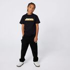 Boys Black Logo T-Shirt, 1, hi-res