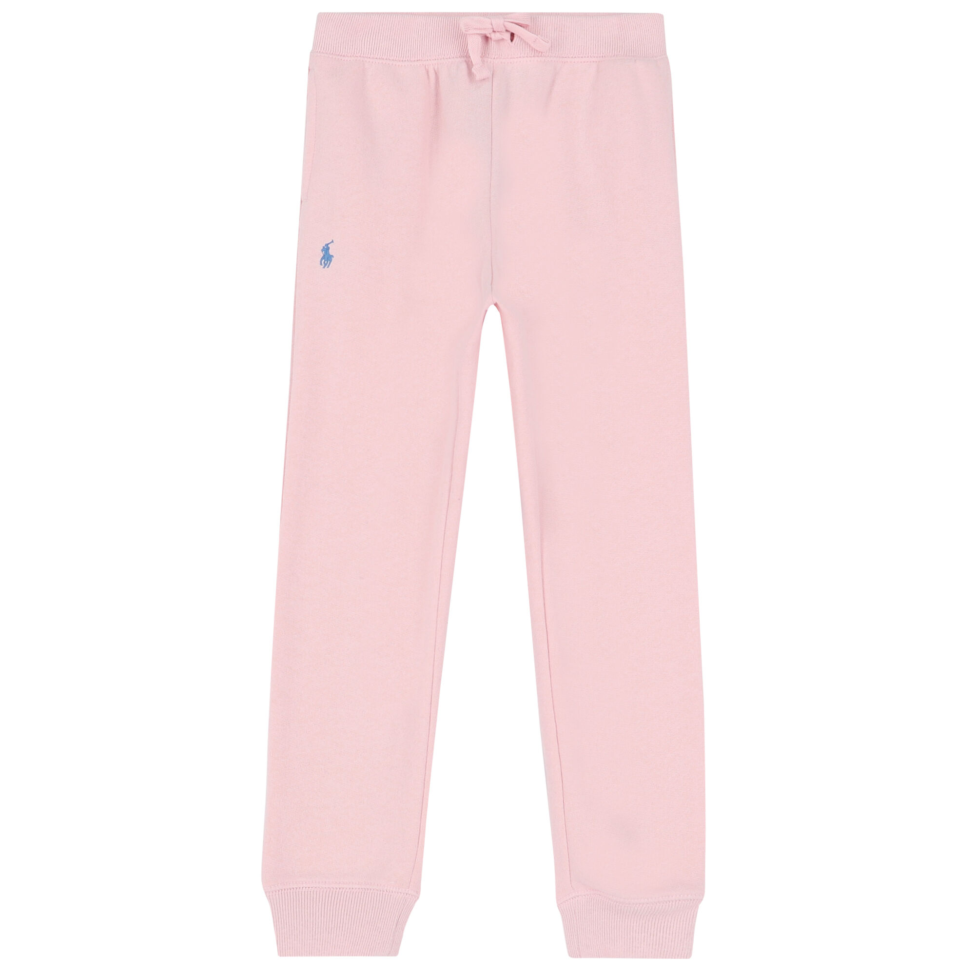 Ralph Lauren Girls Pink Logo Joggers Junior Couture UK