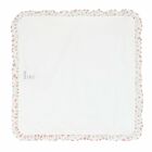 Baby Girls White Floral Blanket, 1, hi-res