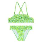 Girls Green Kiwi Bikini, 1, hi-res