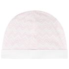 Baby Girls Pink Zig Zag Logo Babygrow Gift Set, 1, hi-res