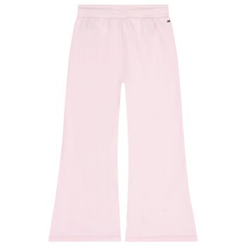 Girls Pink Logo Trousers