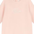 Baby Girls Pink Logo Babygrow Gift Set, 1, hi-res