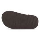 Boys Beige & Black Logo Sandals, 1, hi-res