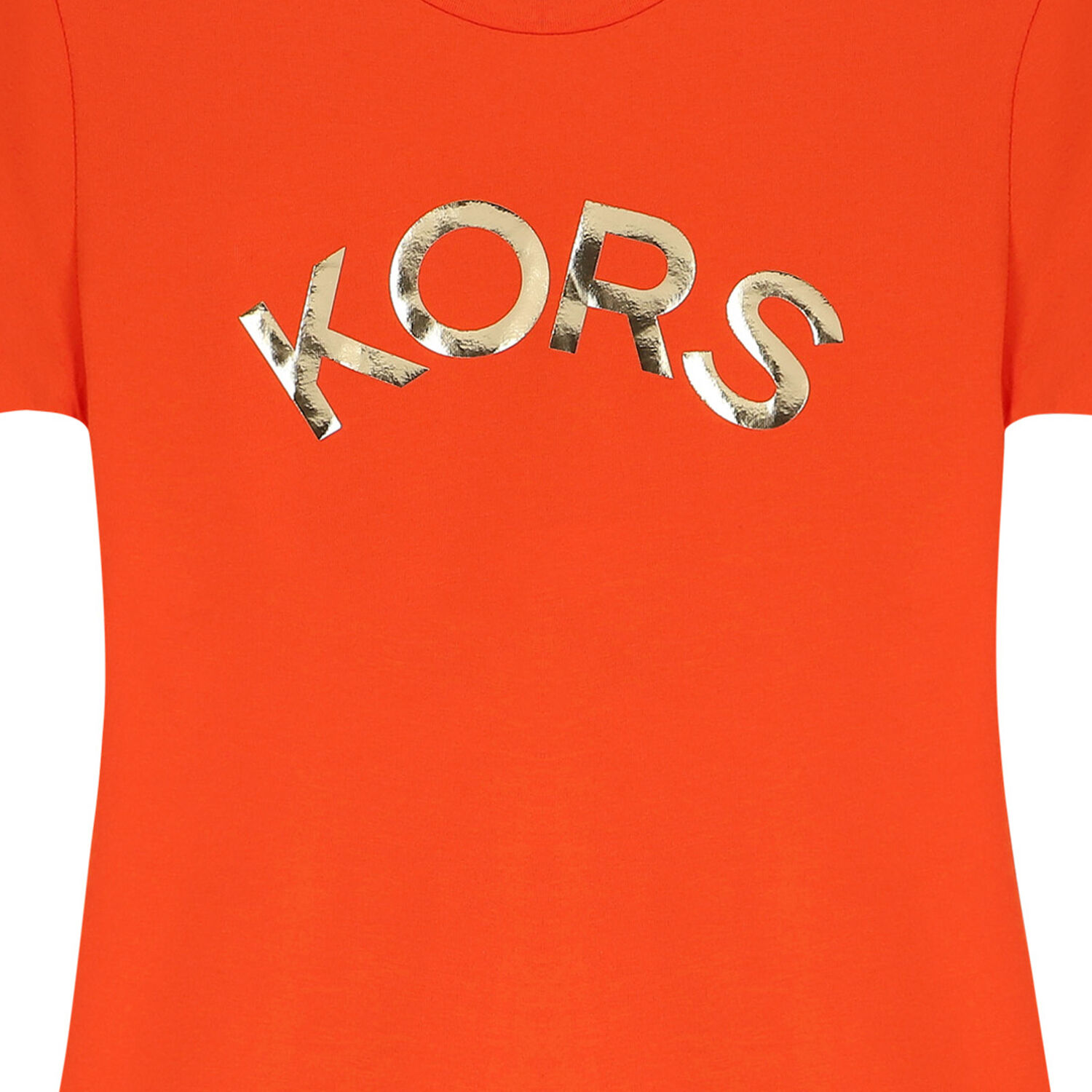 Girls Orange Logo Dress, 1, hi-res