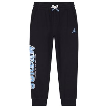 Boys Black Jordan Joggers