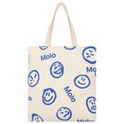 Girls Ivory Smiley Tote Bag, 1, hi-res