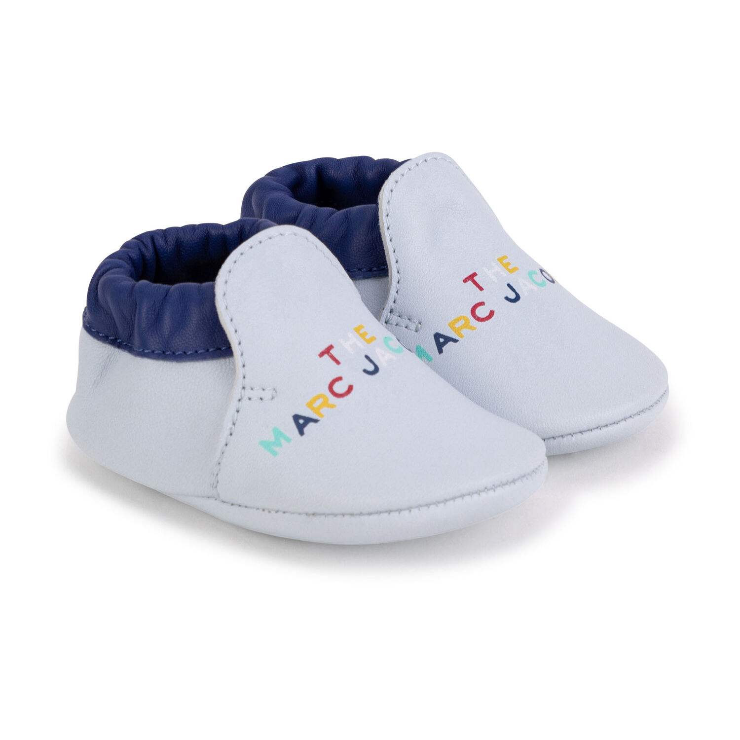 Baby Boys Blue Logo Pre Walker Shoes, 2, hi-res