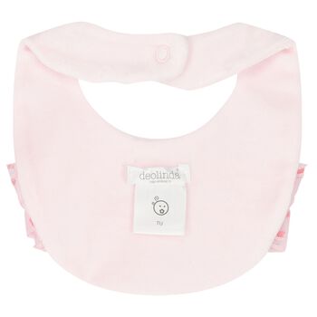 Baby Girls Pink Tulle Bib