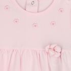 Baby Girls Pink & White Floral Romper Set, 1, hi-res