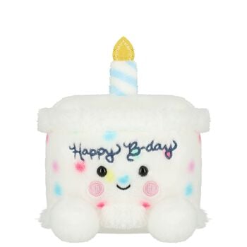 White Palm Pals Happy B'day Cake Baby Soft Toy ( 16CM )
