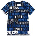 Boys Navy Blue Logo T-Shirt, 4, hi-res